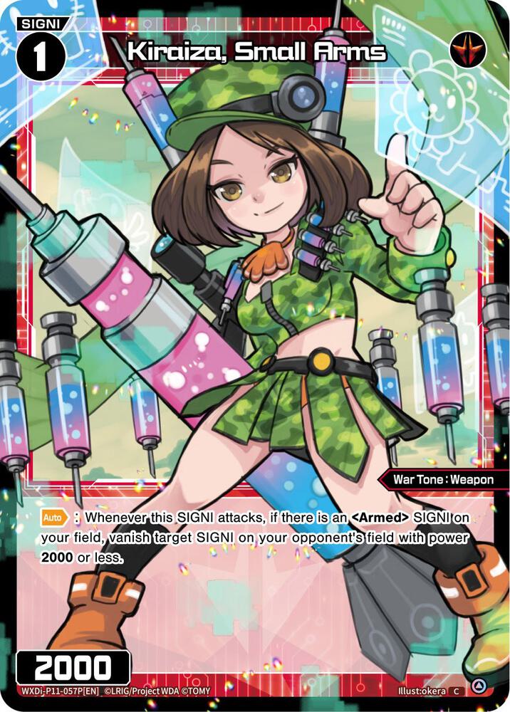 Kiraiza, Small Arms (Parallel Foil), Reunion Diva WXDi-P11-057P[EN]