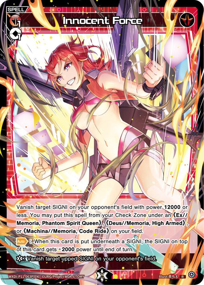 Innocent Force (Parallel Foil), Reunion Diva WXDi-P11-063P[EN]