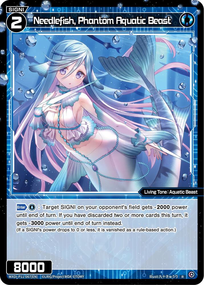 Needlefish, Phantom Aquatic Beast, Reunion Diva WXDi-P11-067[EN]