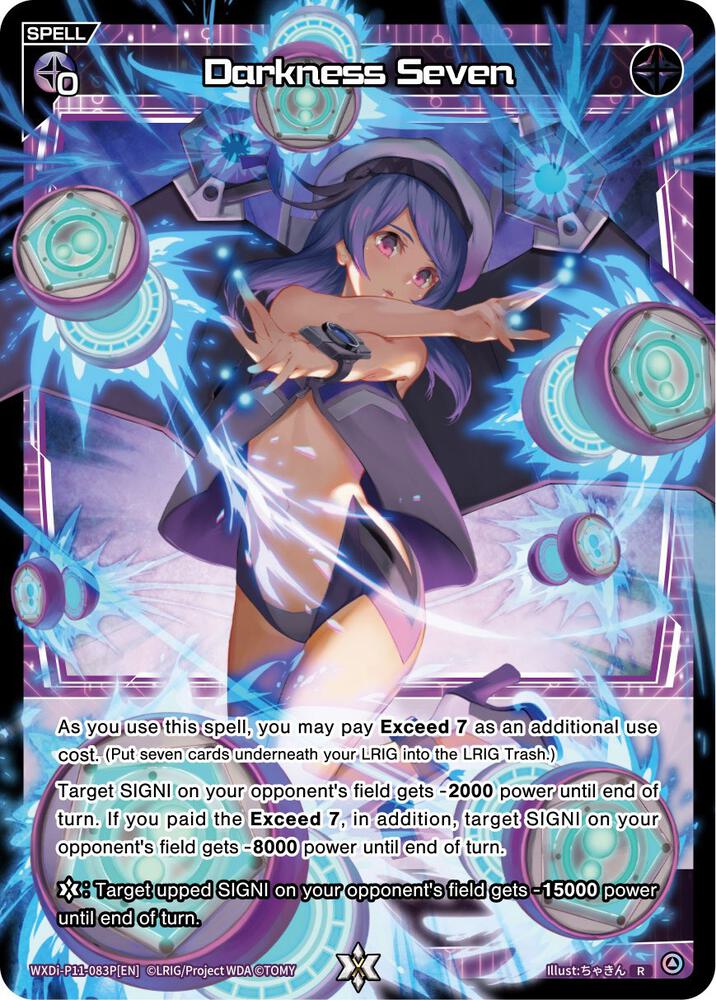 Darkness Seven (Parallel Foil), Reunion Diva WXDi-P11-083P[EN]