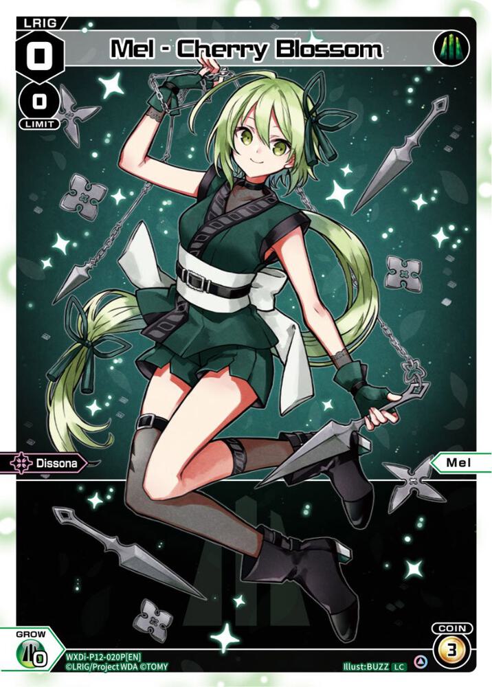 Mel - Cherry Blossom (Parallel Foil), Dissonance Diva WXDi-P12-020P[EN]