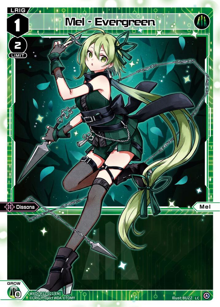 Mel - Evergreen, Dissonance Diva WXDi-P12-021[EN]