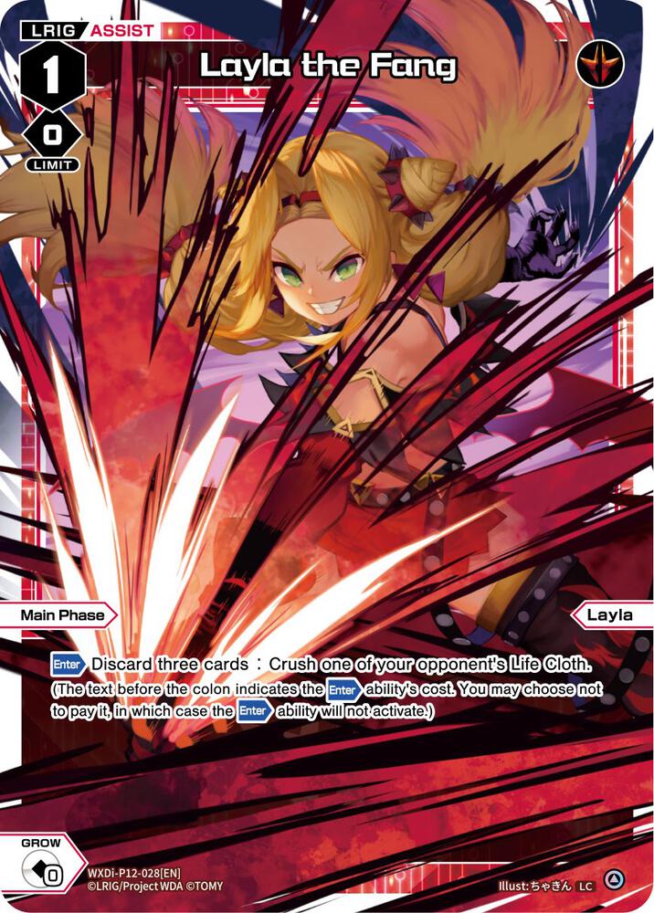 Layla the Fang, Dissonance Diva WXDi-P12-028[EN]