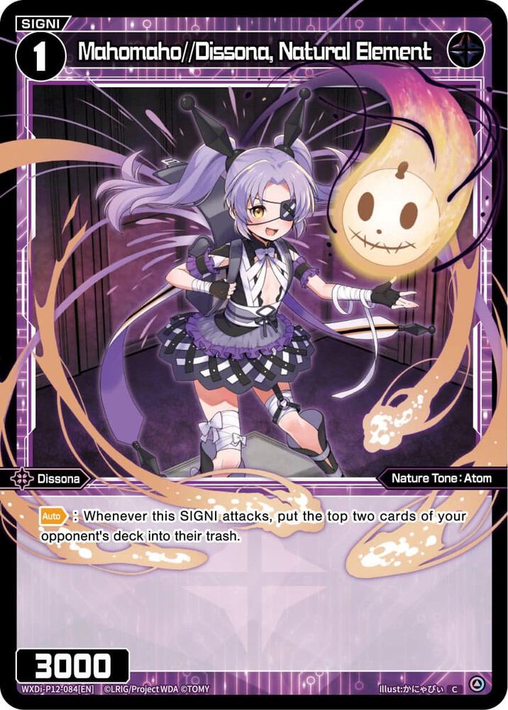 Mahomaho//Dissona, Natural Element, Dissonance Diva WXDi-P12-084[EN]