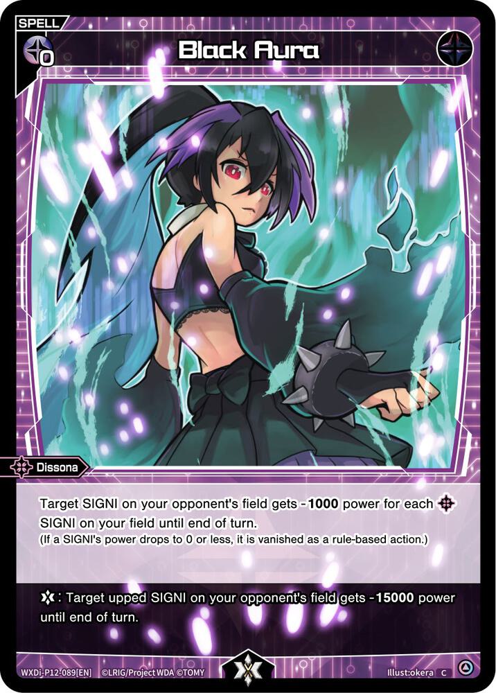 Black Aura, Dissonance Diva WXDi-P12-089[EN]