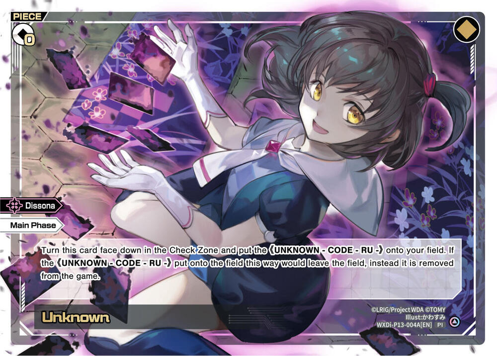 Unknown // UNKNOWN - CODE - RU -, Concord Diva WXDi-P13-004A[EN] // WXDi-P13-004B[EN]