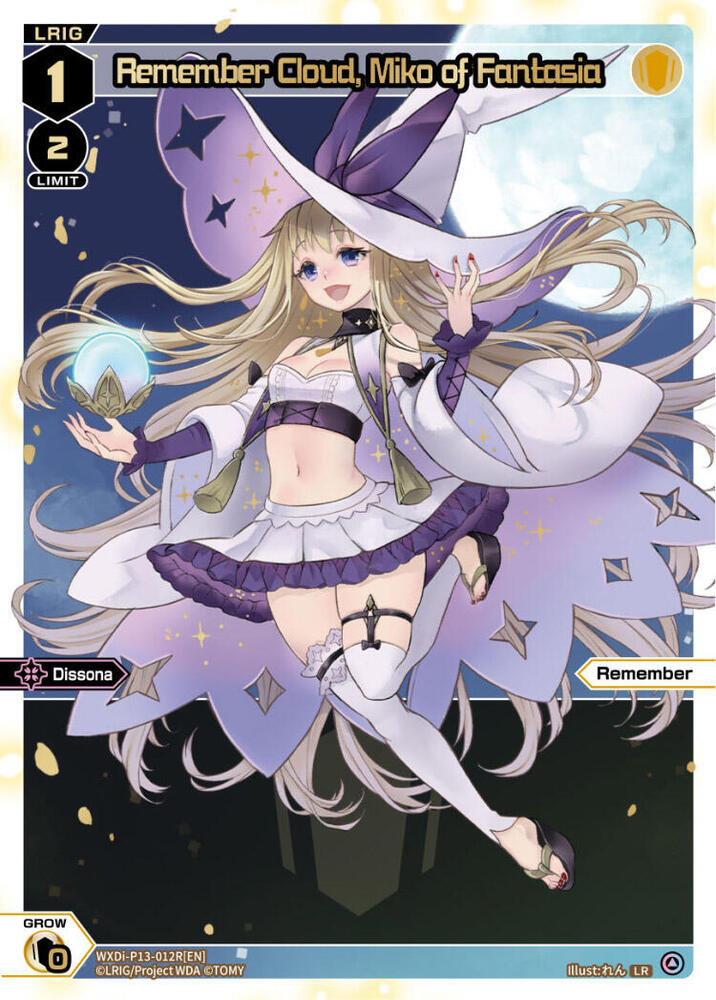 Remember Cloud, Miko of Fantasia (LR), Concord Diva WXDi-P13-012R[EN]