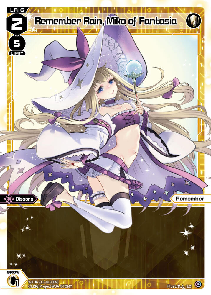 Remember Rain, Miko of Fantasia, Concord Diva WXDi-P13-013[EN]