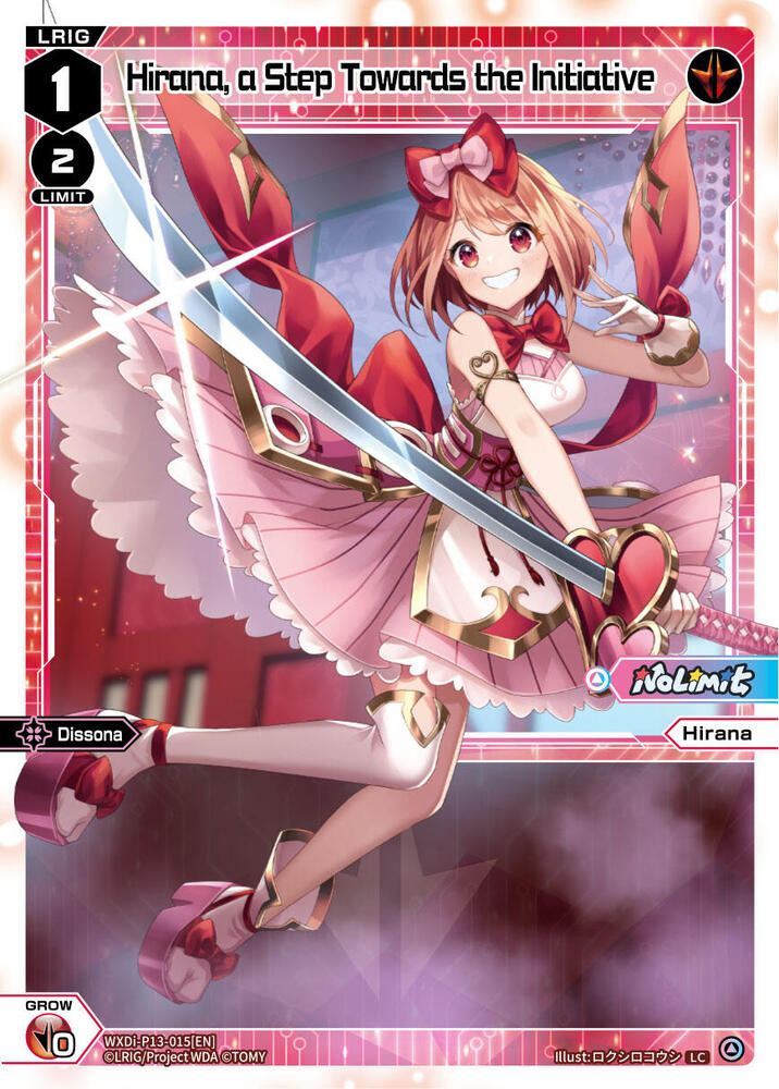 Hirana, a Step Towards the Initiative, Concord Diva WXDi-P13-015[EN]
