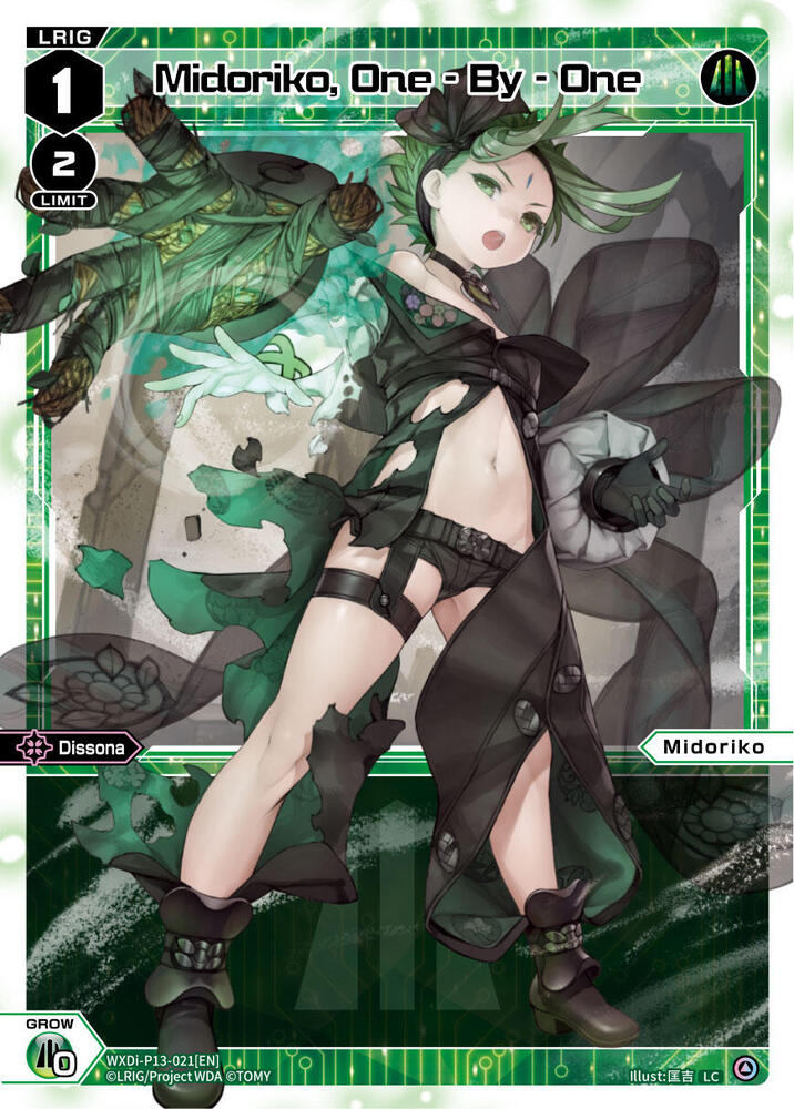 Midoriko, One - By - One, Concord Diva WXDi-P13-021[EN]