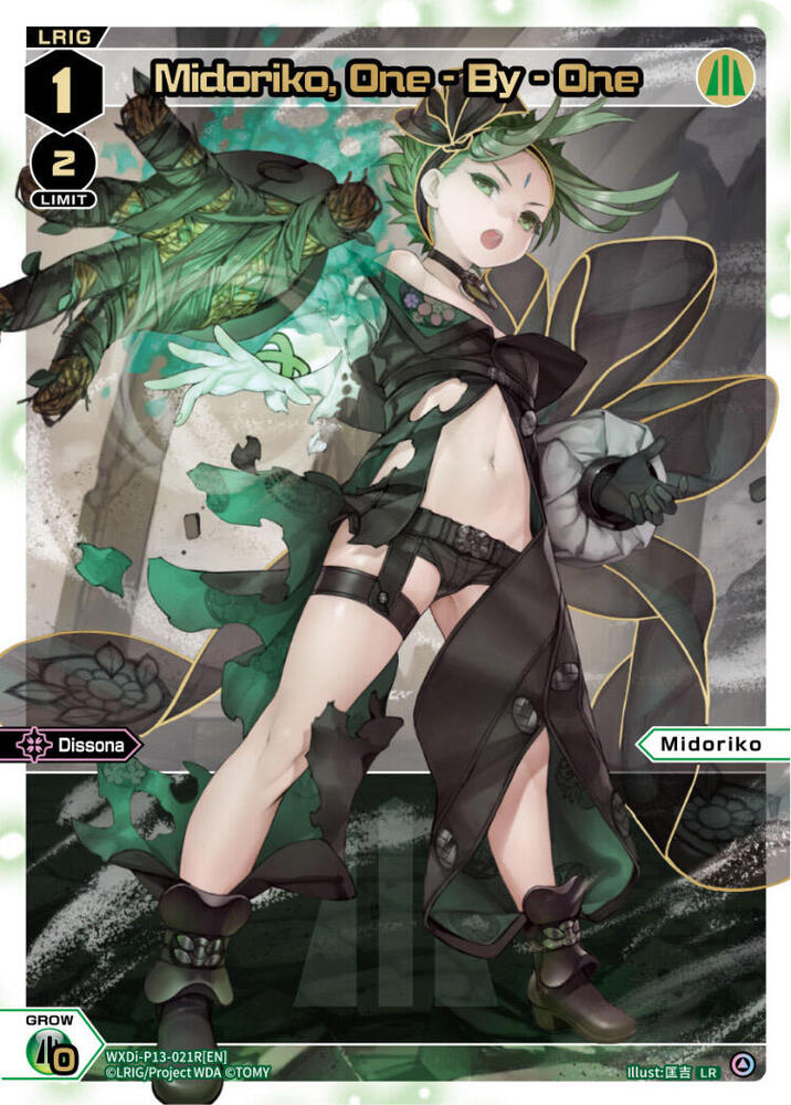 Midoriko, One - By - One (LR), Concord Diva WXDi-P13-021R[EN]