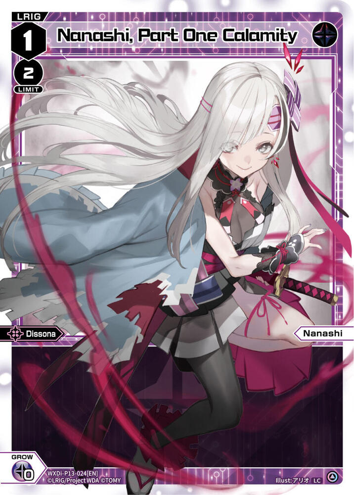 Nanashi, Part One Calamity, Concord Diva WXDi-P13-024[EN]