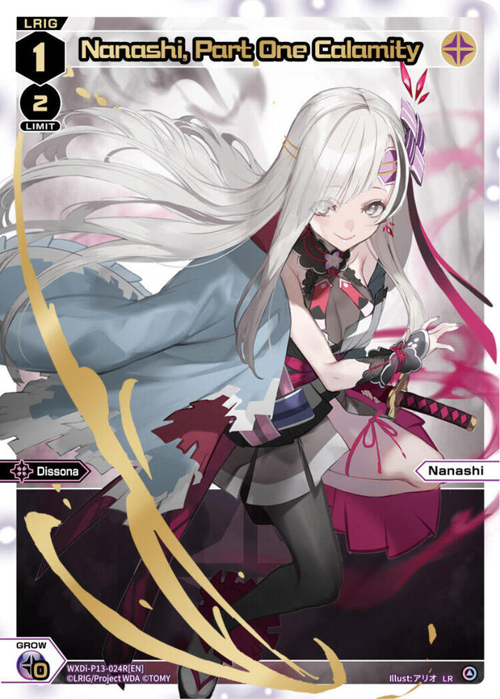 Nanashi, Part One Calamity (LR), Concord Diva WXDi-P13-024R[EN]