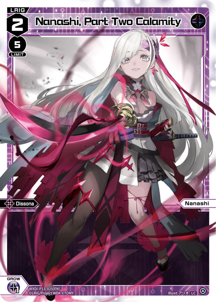 Nanashi, Part Two Calamity, Concord Diva WXDi-P13-025[EN]