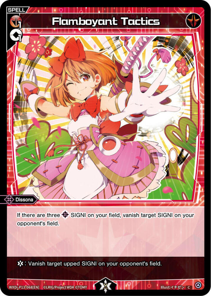 Flamboyant Tactics, Concord Diva WXDi-P13-068[EN]