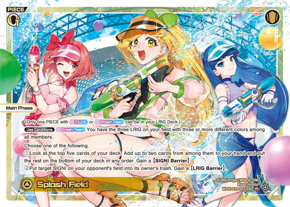 Splash Field, Fesonne Diva WXDi-P14-001[EN]