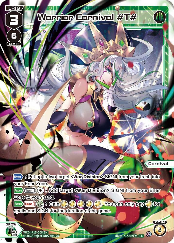 Warrior Carnival #T#, Divisions DIVA WXDi-P15-008[EN]