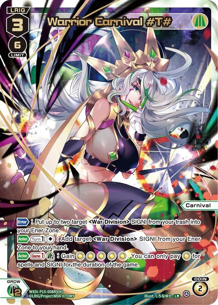 Warrior Carnival #T# (LR), Divisions DIVA WXDi-P15-008R[EN]