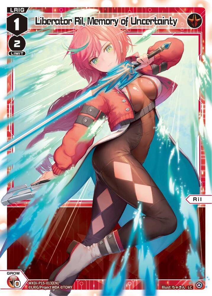 Liberator Ril, Memory of Uncertainty, Divisions DIVA WXDi-P15-013[EN]