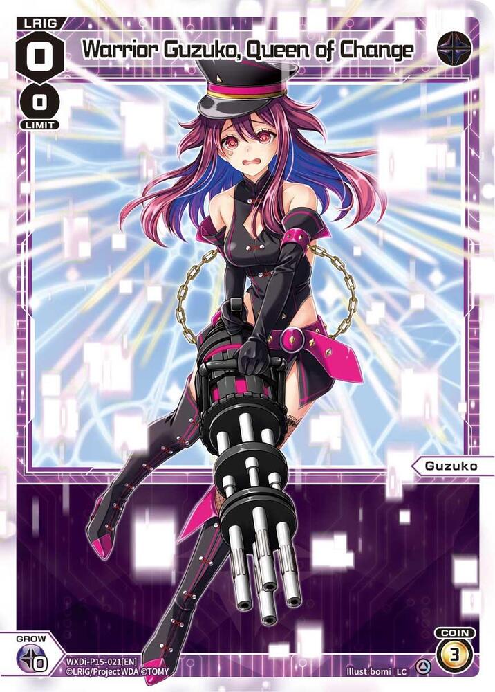 Warrior Guzuko, Queen of Change, Divisions DIVA WXDi-P15-021[EN]