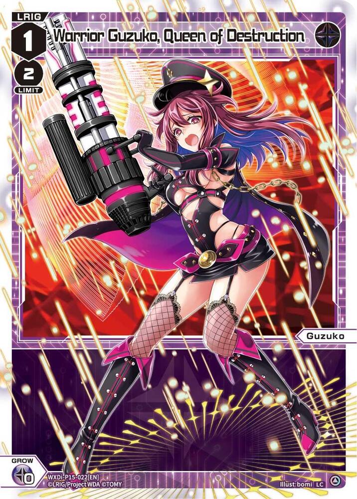 Warrior Guzuko, Queen of Destruction, Divisions DIVA WXDi-P15-022[EN]