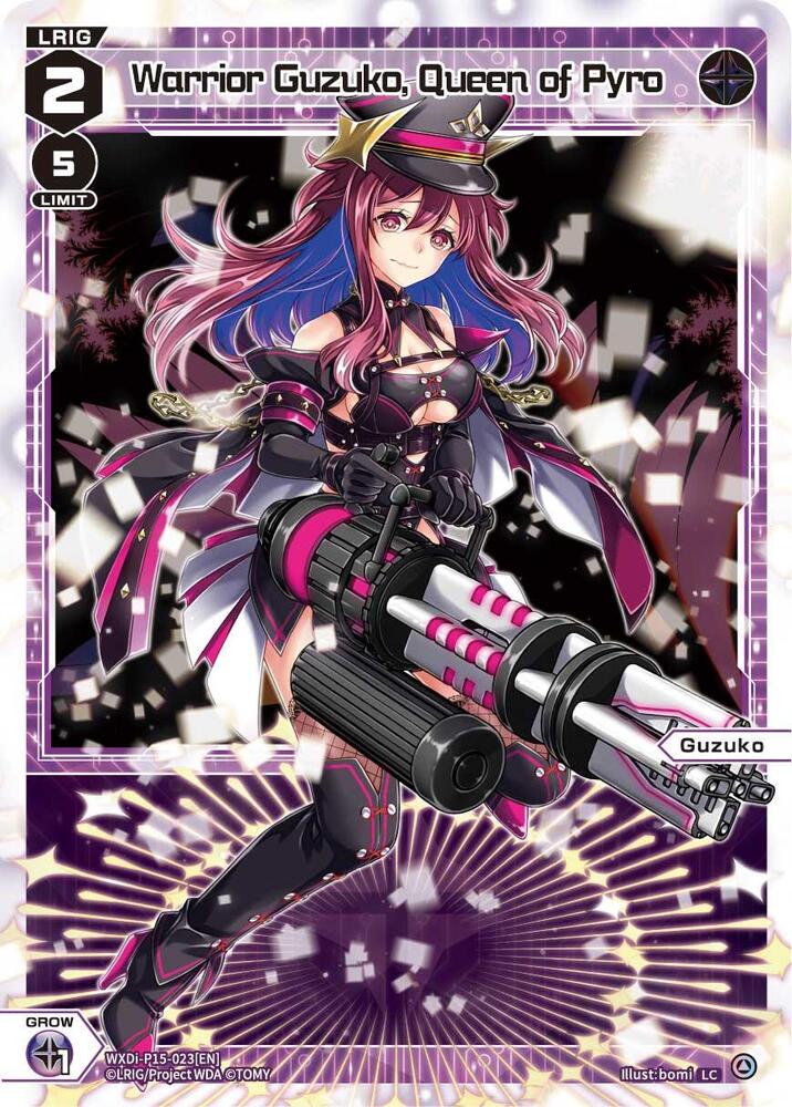 Warrior Guzuko, Queen of Pyro, Divisions DIVA WXDi-P15-023[EN]