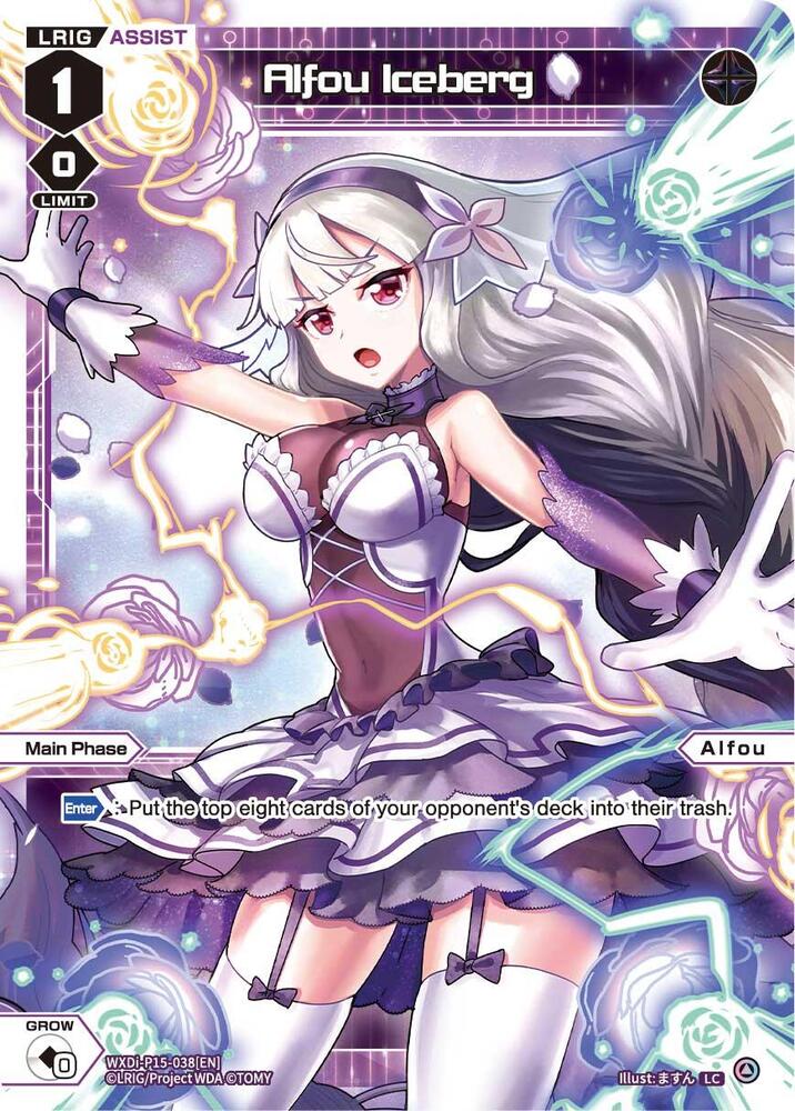 Alfou Iceberg, Divisions DIVA WXDi-P15-038[EN]