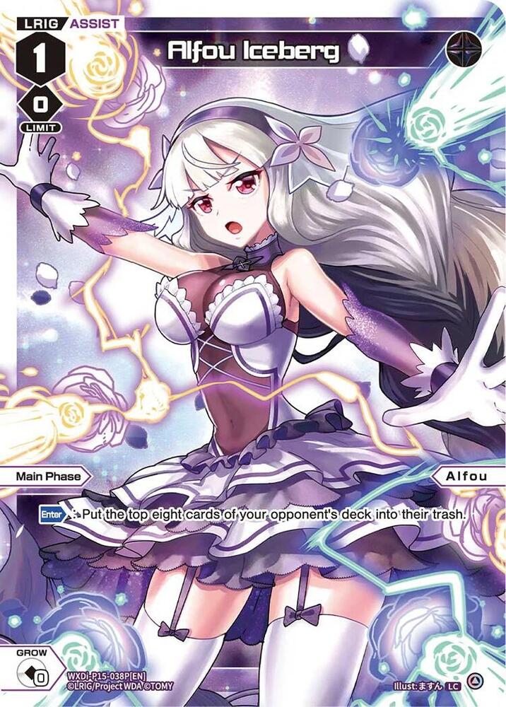 Alfou Iceberg (Parallel), Divisions DIVA WXDi-P15-038P[EN]