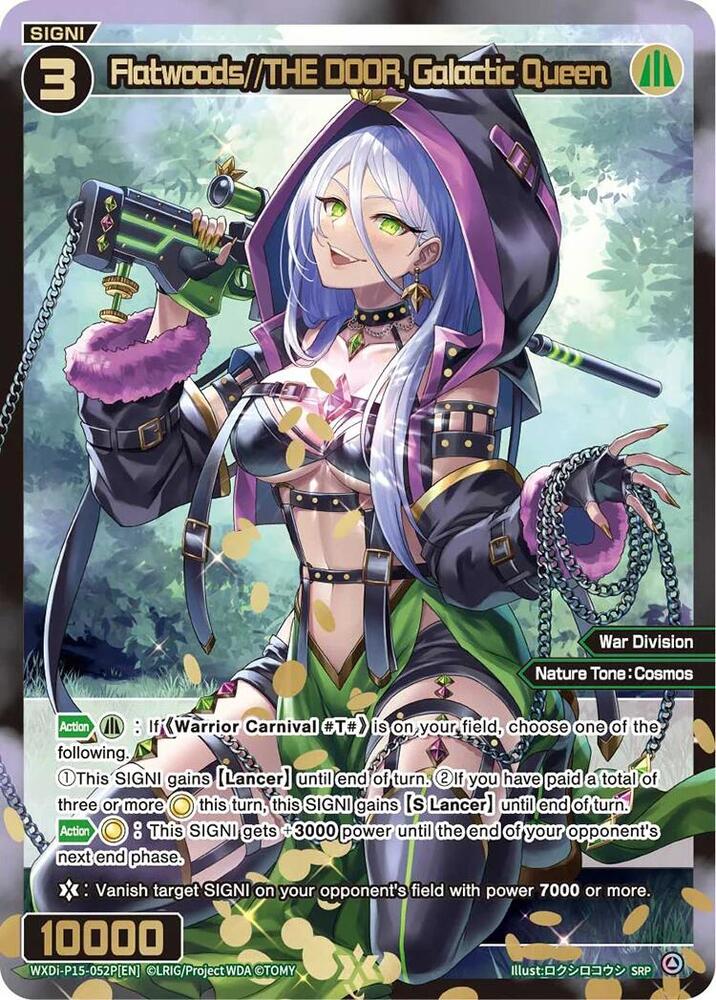 Flatwoods//THE DOOR, Galactic Queen (SRP), Divisions DIVA WXDi-P15-052P[EN]