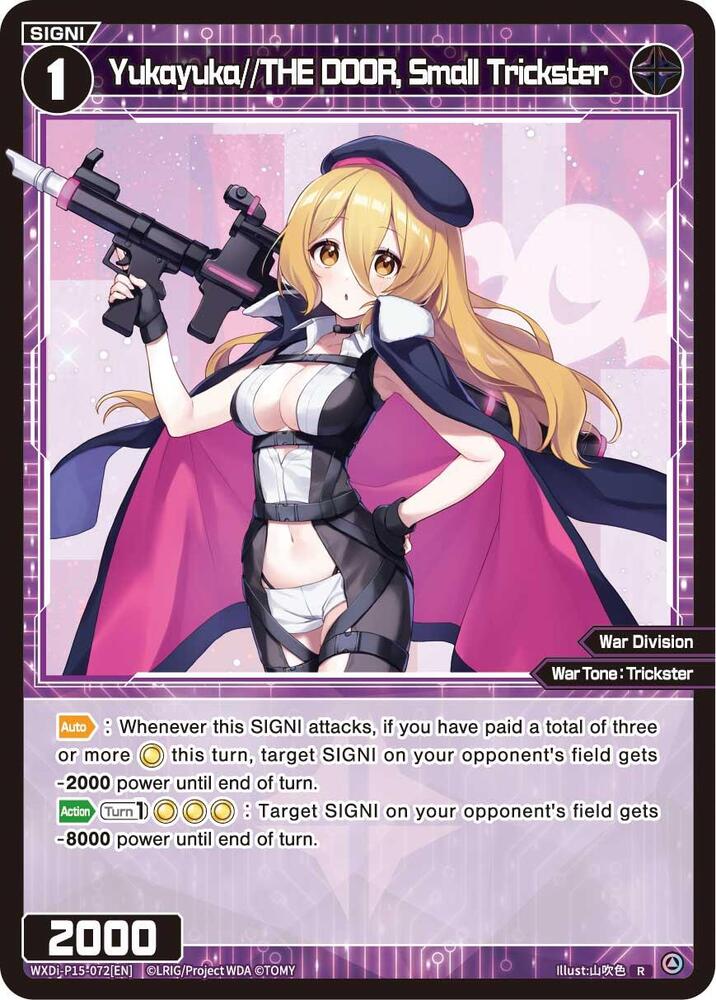 Yukayuka//THE DOOR, Small Trickster, Divisions DIVA WXDi-P15-072[EN]