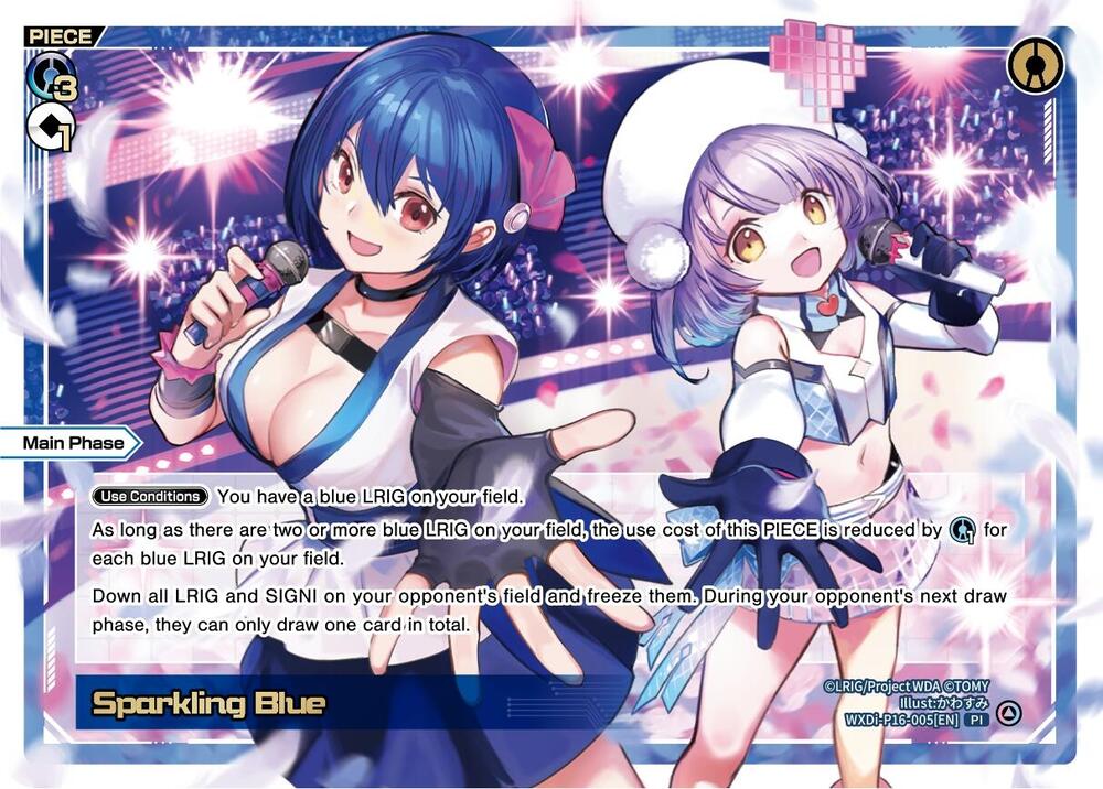 Sparking Blue, Legendary DIVA WXDi-P16-005[EN]