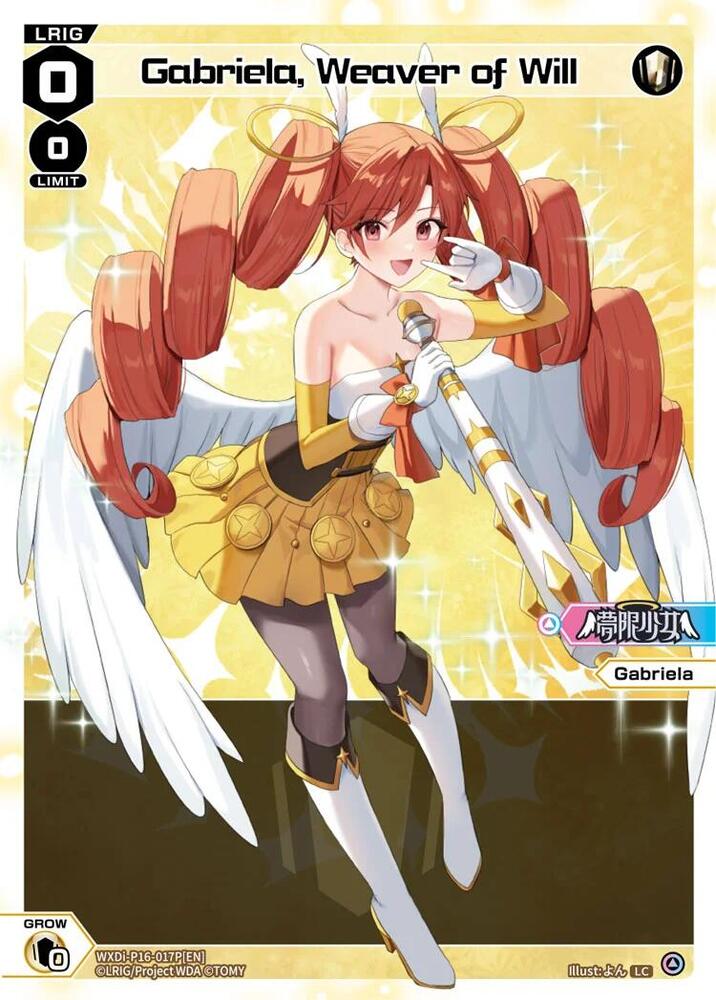 Gabriela, Weaver of Will (Parallel), Legendary DIVA WXDi-P16-017P[EN]