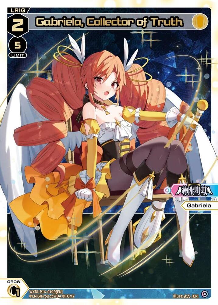 Gabriela, Collector of Truth (LR), Legendary DIVA WXDi-P16-019R[EN]