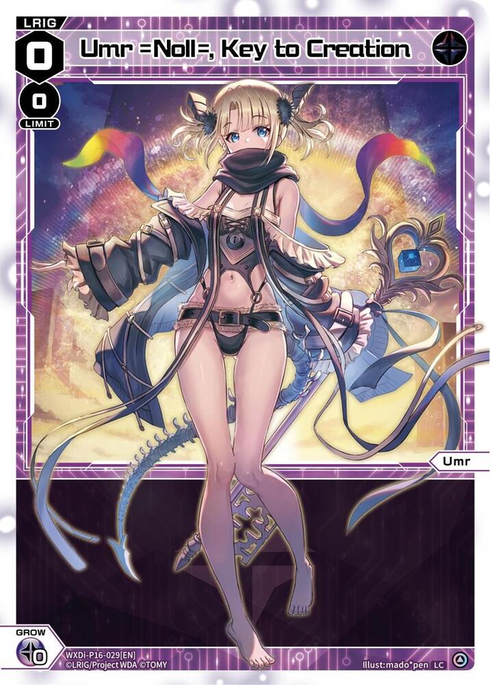 Umr =Noll=, Key to Creation, Legendary DIVA WXDi-P16-029[EN]