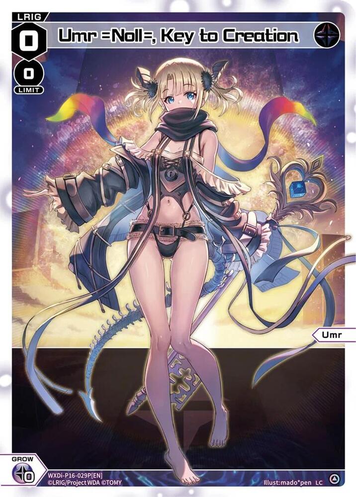 Umr =Noll=, Key to Creation (Parallel), Legendary DIVA WXDi-P16-029P[EN]