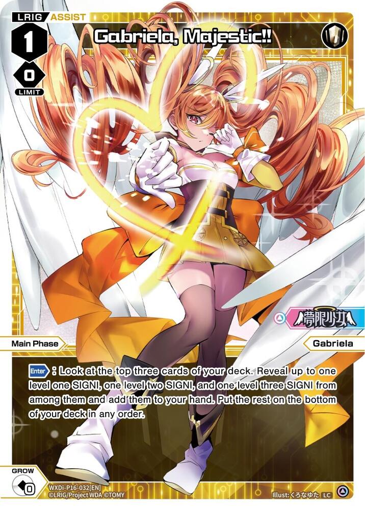 Gabriela, Majestic!!, Legendary DIVA WXDi-P16-032[EN]