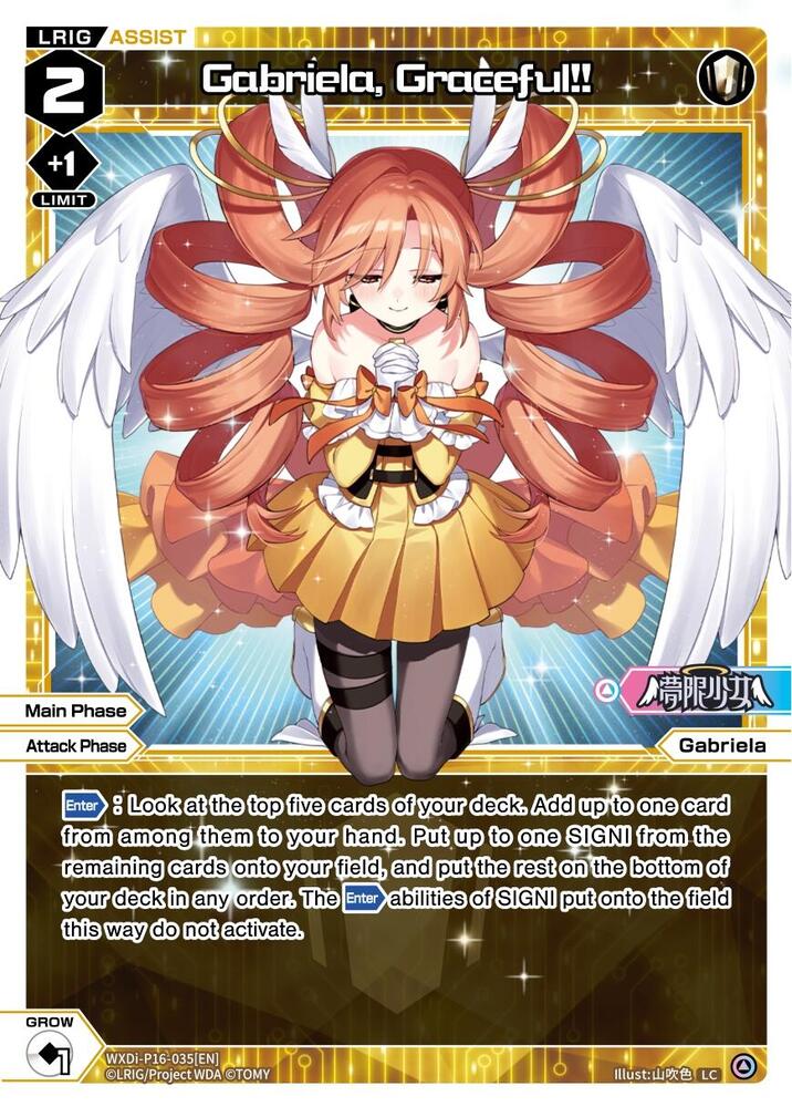 Gabriela, Graceful!!, Legendary DIVA WXDi-P16-035[EN]