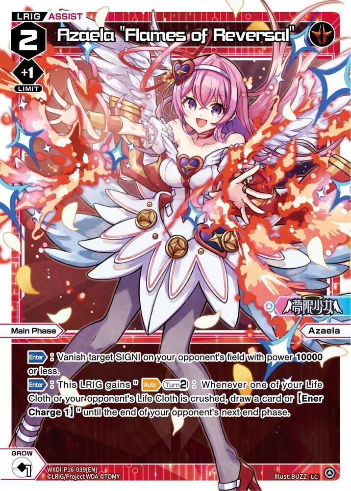Azaela "Flames of Reversal", Legendary DIVA WXDi-P16-039[EN]