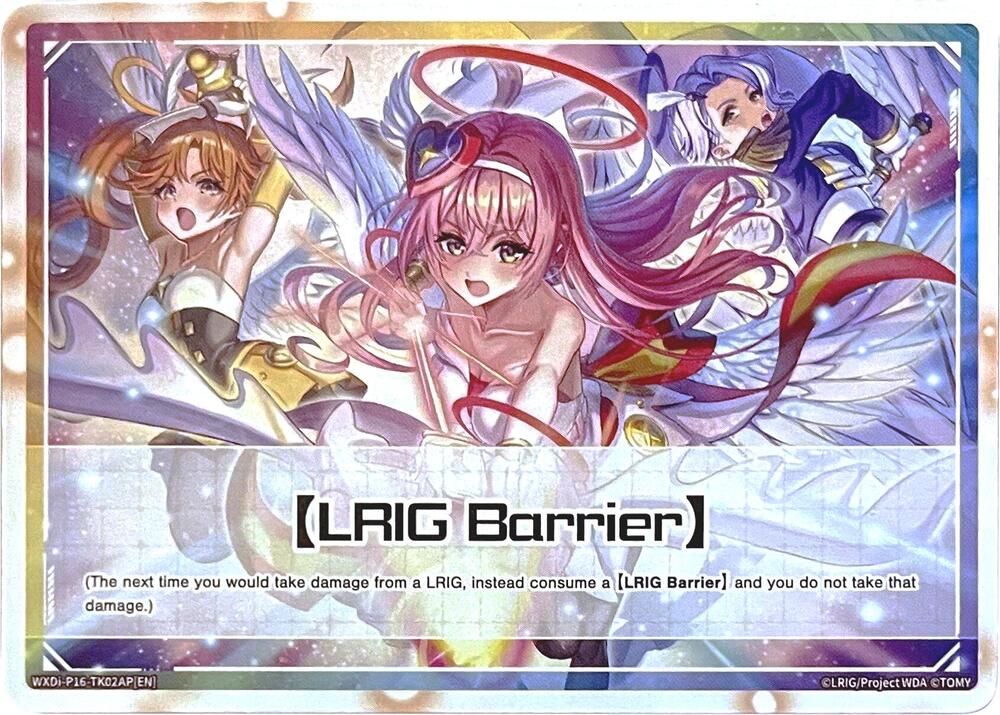 [LRIG Barrier] (Non-Foil) // [Limit -1] (Parallel Foil), Legendary DIVA WXDi-P16-TK02AP[EN] // WXDi-P16-TK02BP[EN]