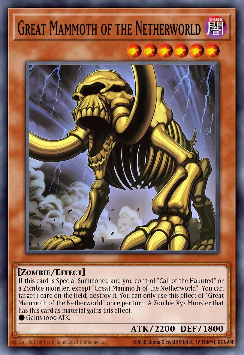 Great Mammoth of the Netherworld, Maze of Muertos MZMU-EN004