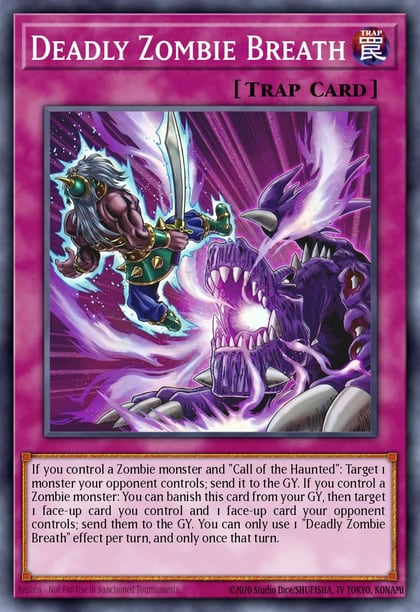 Deadly Zombie Breath, Maze of Muertos MZMU-EN010
