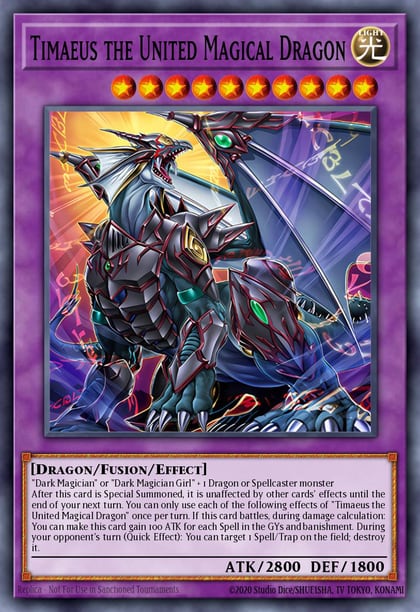 Timaeus the United Magical Dragon, Maze of Muertos MZMU-EN012