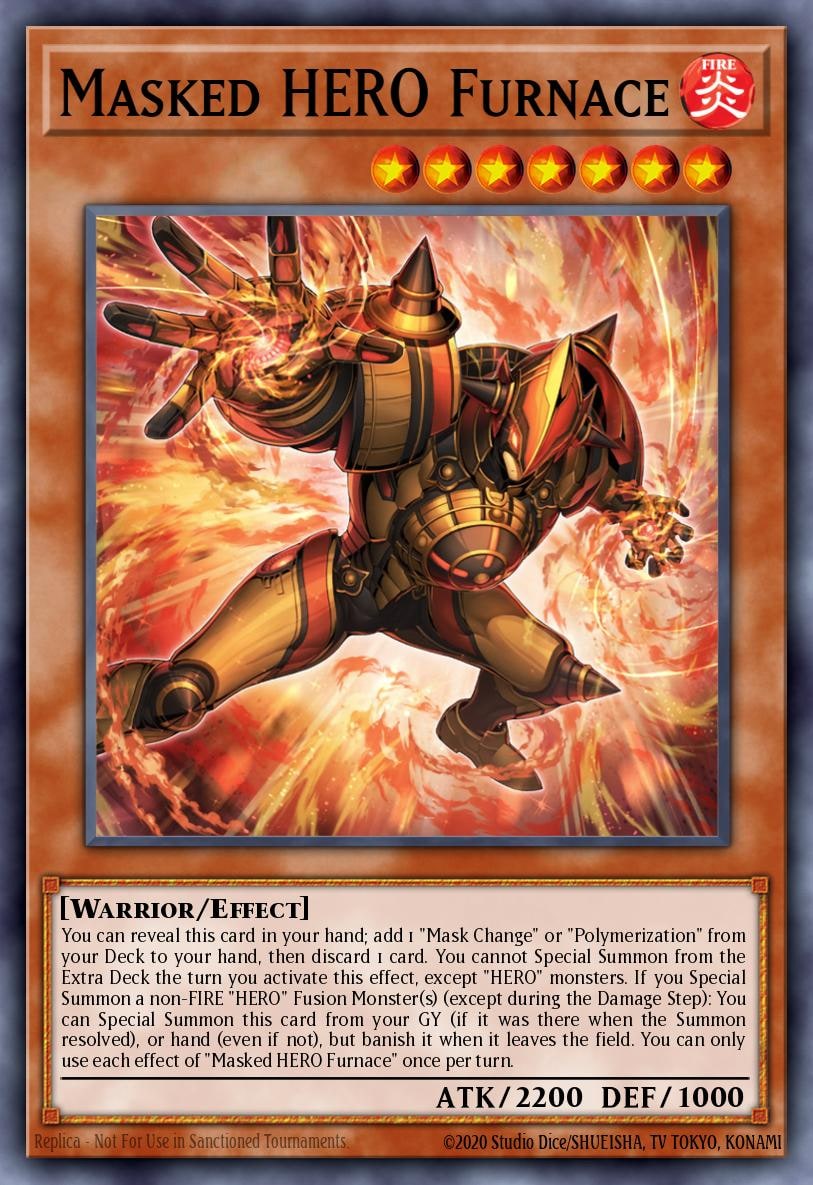 Masked HERO Furnace, Maze of Muertos MZMU-EN015
