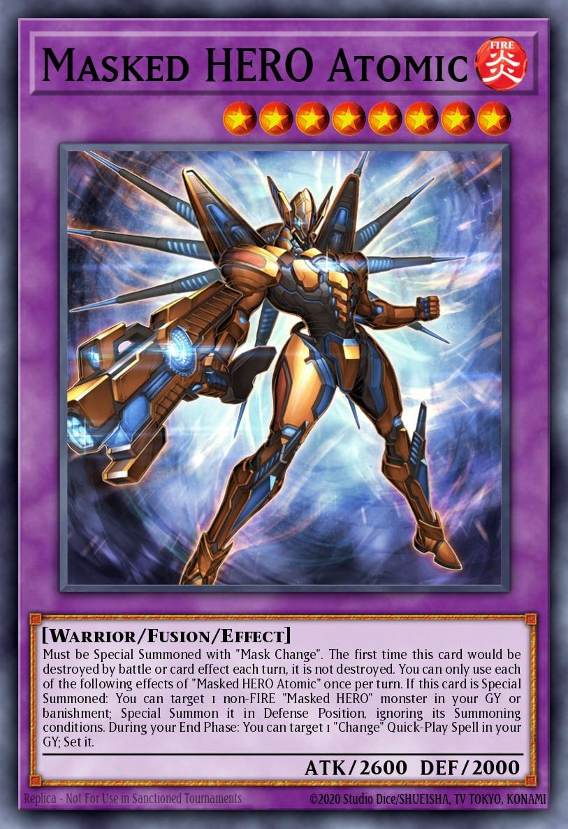 Masked HERO Atomic, Maze of Muertos MZMU-EN016
