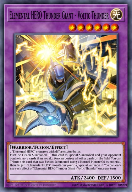 Elemental HERO Thunder Giant - Voltic Thunder (Collector's Rare), Maze of Muertos MZMU-EN029