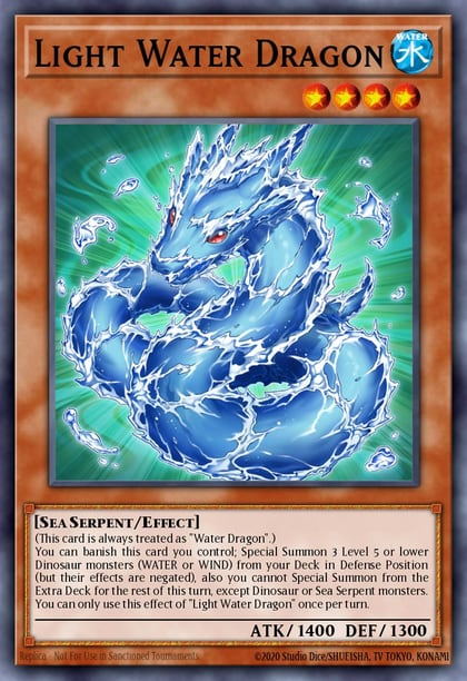 Light Water Dragon, Maze of Muertos MZMU-EN031