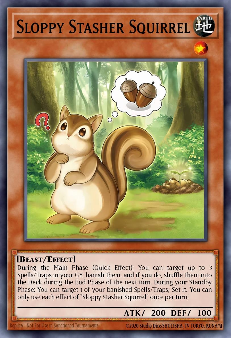 Sloppy Stasher Squirrel, Maze of Muertos MZMU-EN036