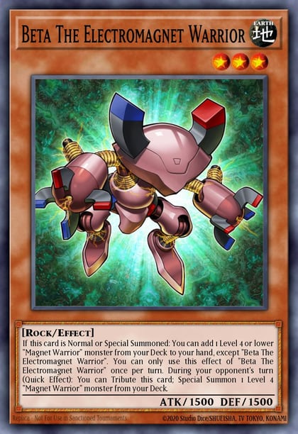 Beta The Electromagnet Warrior, Maze of Muertos MZMU-EN081