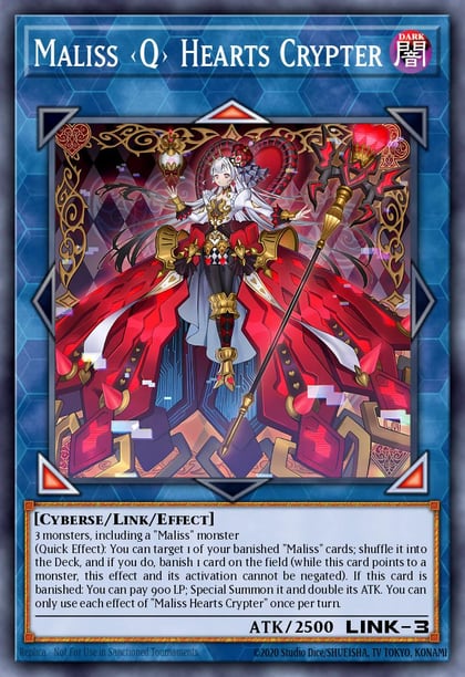 Maliss Q Hearts Crypter, Limited Pack World Championship 2025 25LP-EN016