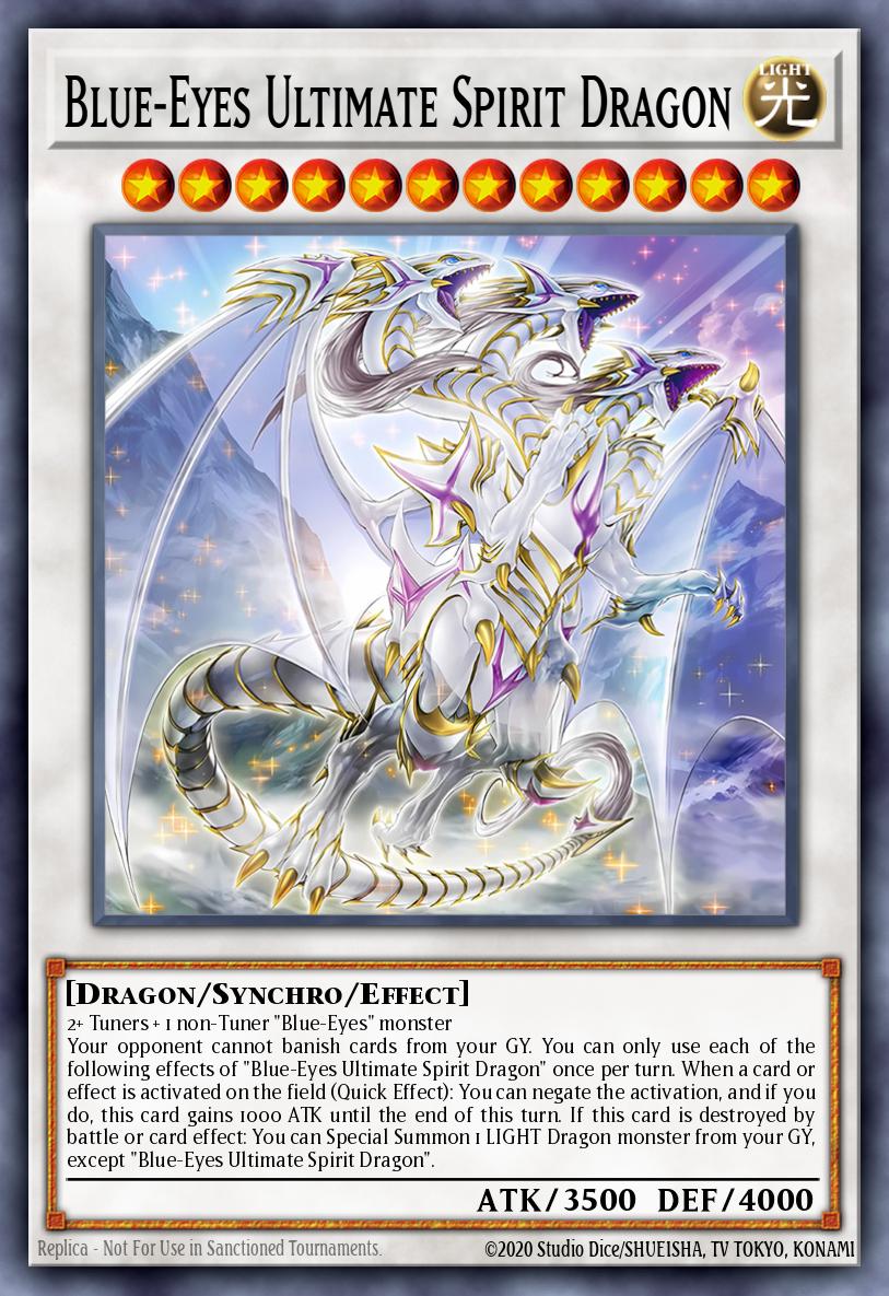 Blue-Eyes Ultimate Spirit Dragon (Secret Rare), Limited Pack World Championship 2025 25LP-EN020